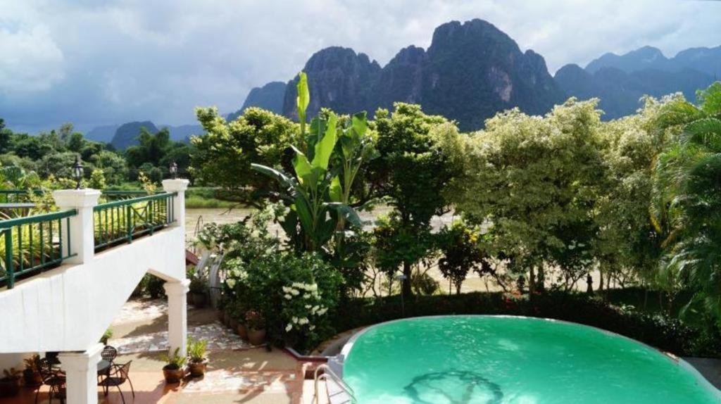 Vansana Hotel Vang Vieng Exterior foto