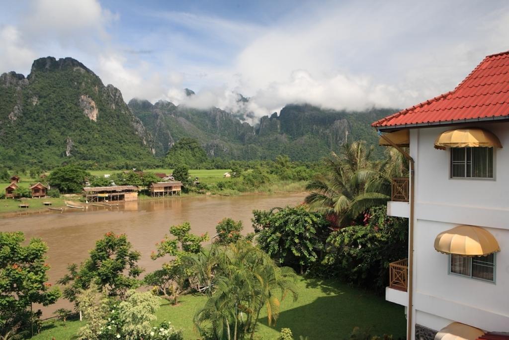 Vansana Hotel Vang Vieng Exterior foto